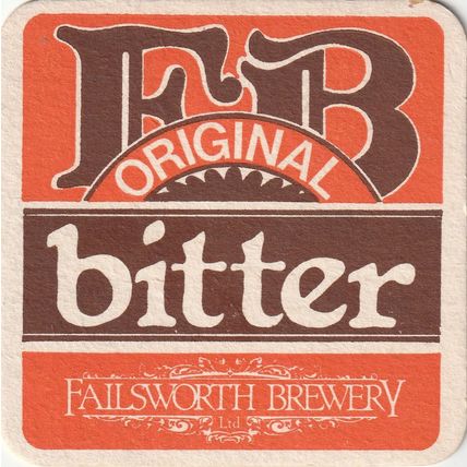 BEER MAT - FAILSWORTH BREWERY - BITTER - (Cat No 001) - (1983)