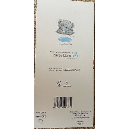 Me To You Tatty Teddy Special Friend Birthday Card