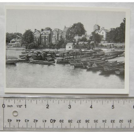 c1980s postcard Boat Landing, Bowness 1906