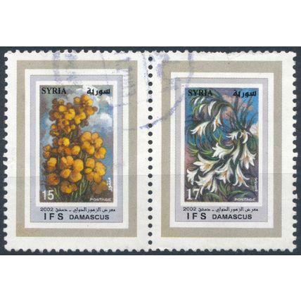 International Flower Show - Syria 2002 - FH - MiNr 2103/4
