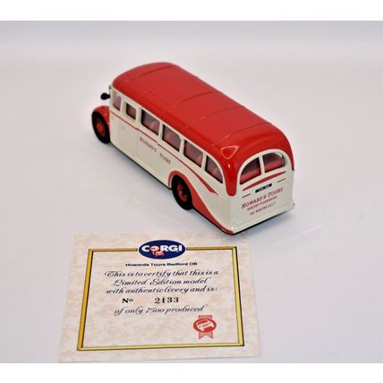 Corgi D949/23 1:50 Scale Bedford OB Coach - Howard's Tours Boxed Diecast Model