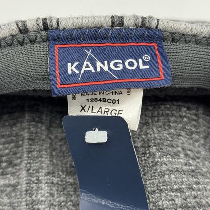 Kangol Wool Check Cap 80% Wool 20% Chlorofibre X/Large NWT Unisex