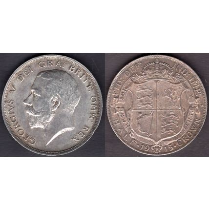 Great Britain. George V. Halfcrown 1915. dy23392
