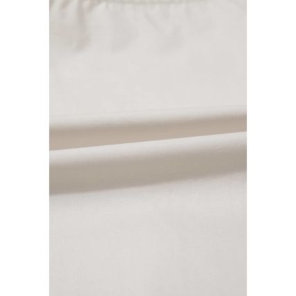 Parchment Hollow Out Embroidered Flower Knot Front V Neck Tank Top