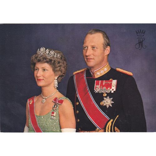 The Crown Prince And The Crown Princess Of Norway Postcard (ROY1222)