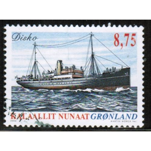 2004 Greenland Sc# 435 Ship Disko 8.75kr