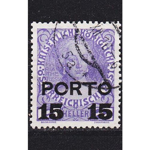 ÖSTERREICH AUSTRIA [Porto] MiNr 0059 ( O/used )