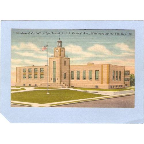 New Jersey Wildwood By The Sea Wildwood Catholic High School 15th & Centra~727