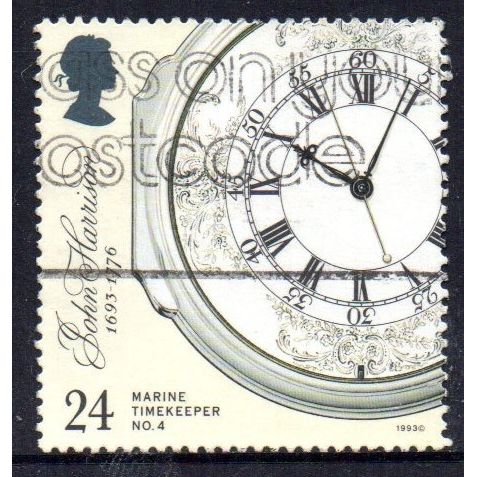 GB 1993 300th Anniversary Birth of John Harrison 24p Used