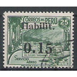 Peru ( Pérou ) N° PA 65 YVERT OBLITERE ( USED )