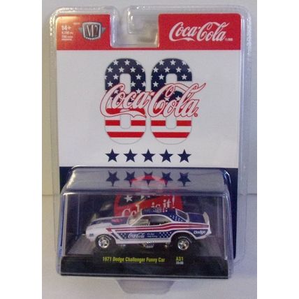 M 2 ' Coca-Cola ' 1971 DODGE CHALLENGER FUNNY CAR (2023)