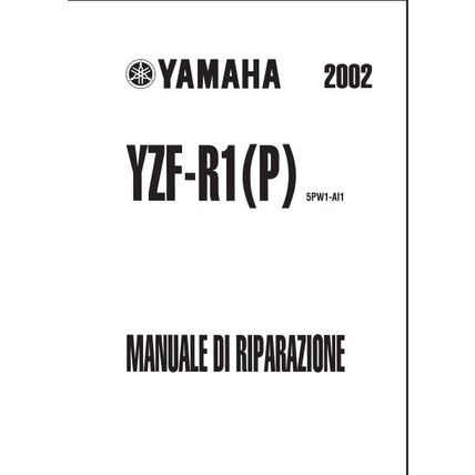 YAMAHA YZF-R1(P) MANUALE DI RIPARAZIONE 2002 MOTOCICLO 471 PAGINE ITALIANO