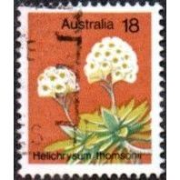 Australia 1975 10c Value. Wild Flowers, Helichrysum Thornsoni. Fine Used