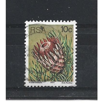 SouthAfrica.SG423 10c Protea Aristata.Fine Used.Sep25o