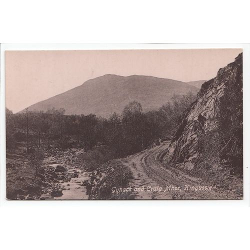 Gynack and Craig Mhor Kingussie Inverness-shire Local Publisher Postcard