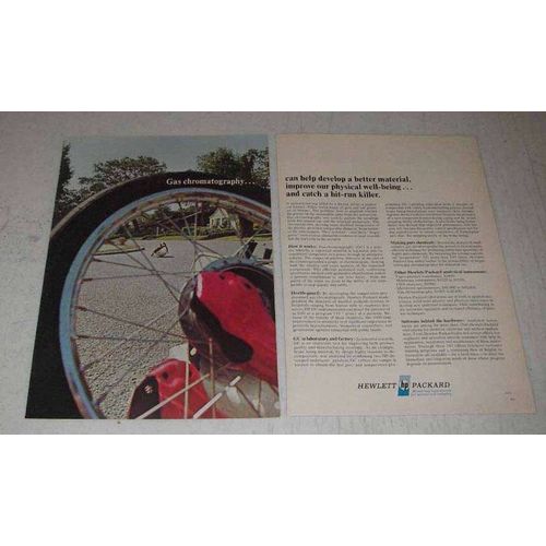 1967 Hewlett-Packard Gas Chromatography Ad