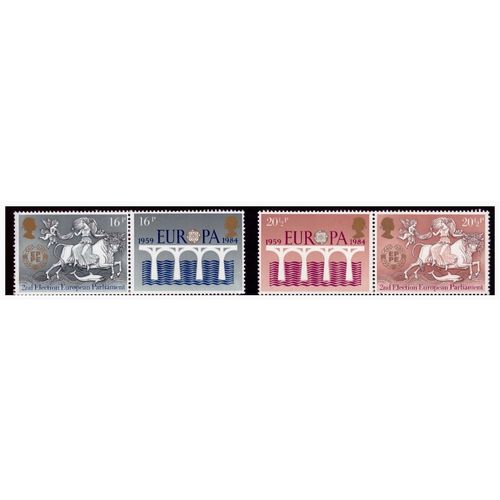 GB 1984 Europa Parliamentary Elections SG1249 - SG1252 MNH