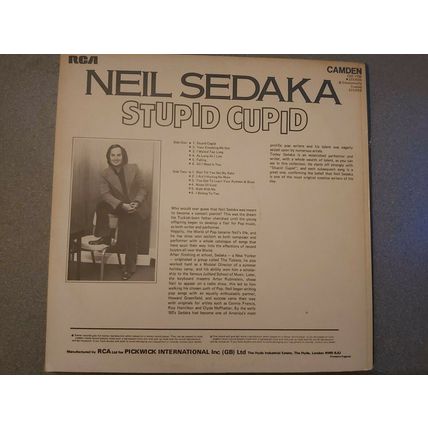 Neil Sedaka – Stupid Cupid (CDS1156) 1976 (LP)