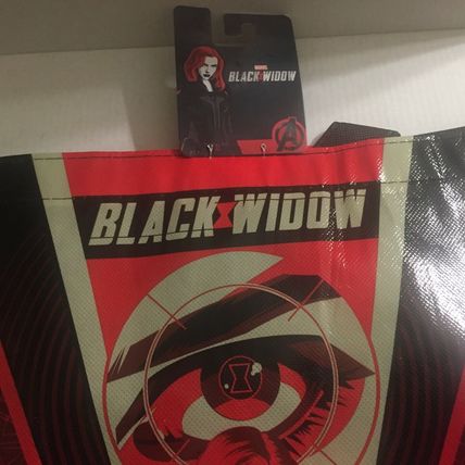 New Marvel Black Widow 13'' x 12'' x 6'' Reusable Tote Bag