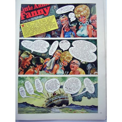 Annie Fanny 7 comics playboy original Set 6