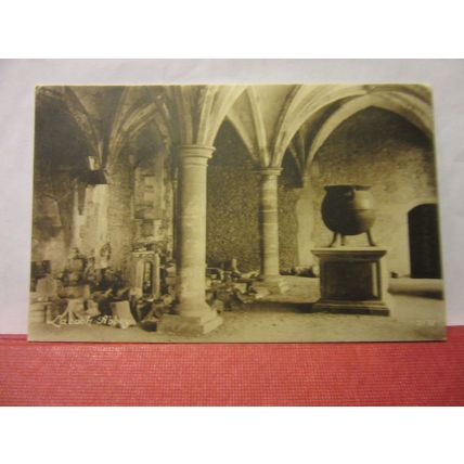 THE NUN'S CAULDRON, LACOCK ABBEY, WILTSHIRE. unused postcard C J Butler /