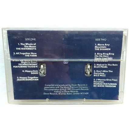 4 VINTAGE CASSETTES GLAM, RAVING, HARDCORE & MEGA-HITS IN EXCELLENT CONDITION