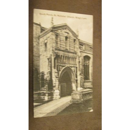 1906 fr postcard - South Porch St Nicholas Church, King's Lynn - Norfolk