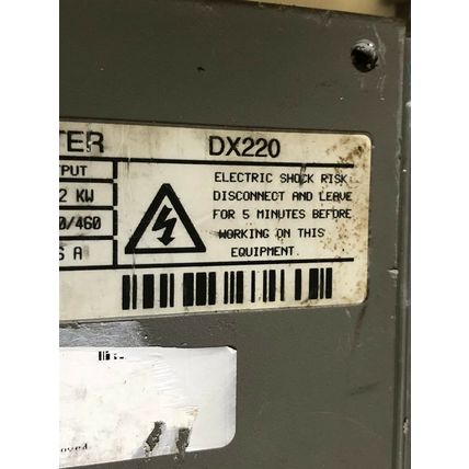IMO DX 220 SERVO CONTROLLER,DX220, 2.2KW 3PHASE 460V,Ch