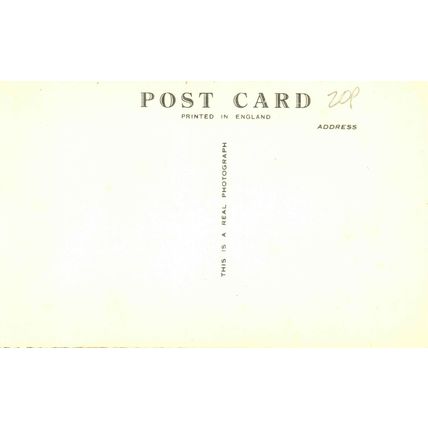 Edinburgh Castle, Art Galleries & Princes Street, Scotland, RP Postcard