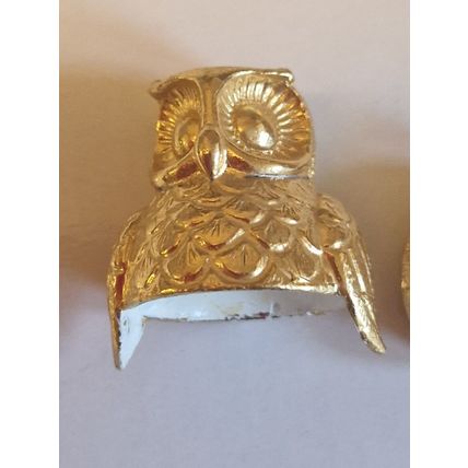 Vintage 1970's Owl Pill Box