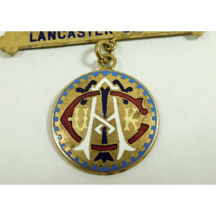 UKCTA Commercial Travellers Association Enamel Past Chairman Jewel Medal c1950