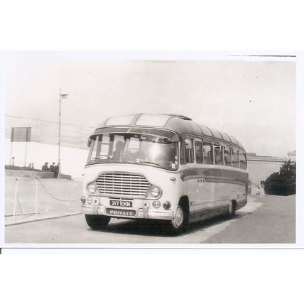 Black & White Photo of West Kent Motors (Coaches) Ltd. of Biggin Hill - 217 EKM