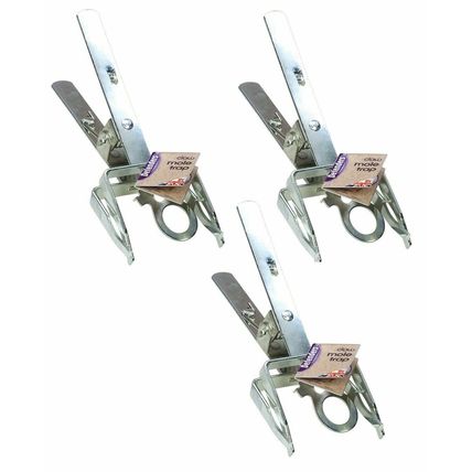 Professional Mole Claw Scissor Trap Pest Control Heavy Duty Metal