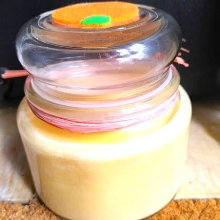 Hand-Crafted Pumpkin Spice - Strong Scented Soy Candle 10 oz. Jar/ Harvest Fall