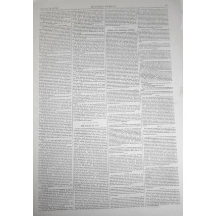 Arlington Heights: Die Wacht Am Potomac - Th. Nast Harper's Weekly Jan 14, 1871