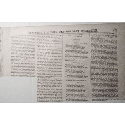 View Of The Capitol, At Augusta, Maine - Gleason's Pictorial 1852