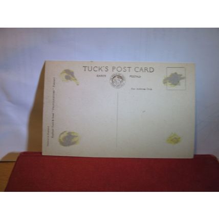 THE SWISS CAFE, FENSTANTON, HUNTINGDONSHIRE unused vintage postcard by R. Tuck =
