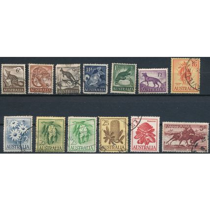 Definitive - Australia 1959 - FH - SG 316/27 (B)