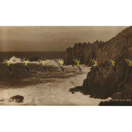 First & Last House, Lands End, Cornwall, 11725A Judges Postcard