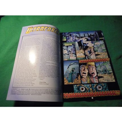 1994 MALIBU COMICS ULTRAVERSE ULTRAFORCE ASHCAN LIMITED EDITION #0A MINI COMIC