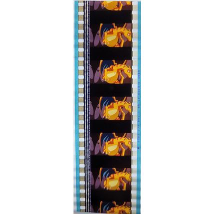 Pokemon . Pk MRQ - A002b . 1 STRIP OF 5 - 35MM FILM CELLS