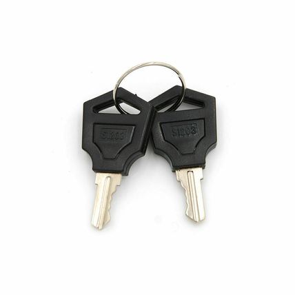 On/Off Metal Security Key Switch Lock + Keys 2 Position SPST New