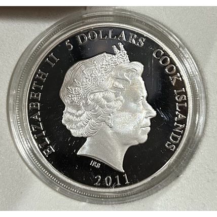 1 Oz Silver Collectible JVP Investment Proof Coin Cat & Dog Mintage Of Only 2000