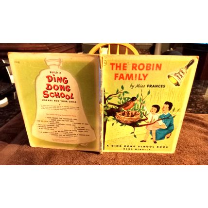 Ding Dong School Book The Robin Family By Miss Frances 1954 Great Shape