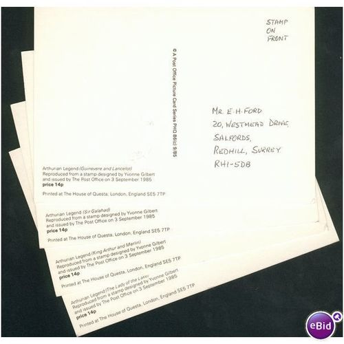 GB PHQ + FDI 1985 - Arthurian Legends