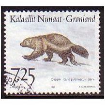 1995 Greenland Sc# 297 used - Wolverine 7.25 kr