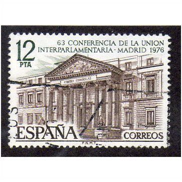 ESP 1976 12PTS 'INTER PARLIAMENTARY CONGRESS' FINE USED (EBID 13-434)
