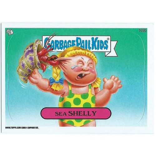 2013 Garbage Pail Kids Series 3 - #169b - Sea Shelly