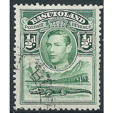 Basutoland 1938 SG18 1/2d GreenFine Used. ..
