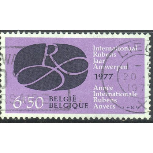 Belgium 1977 - SG2459 - 6f.50 black & lilac - Monogram - used